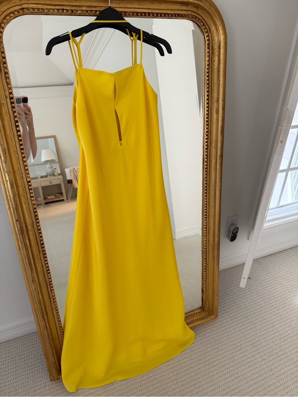 Antonio Melani x Style by Simkins Yellow Sleeveless Maxi Dress - Picture 3 of 3